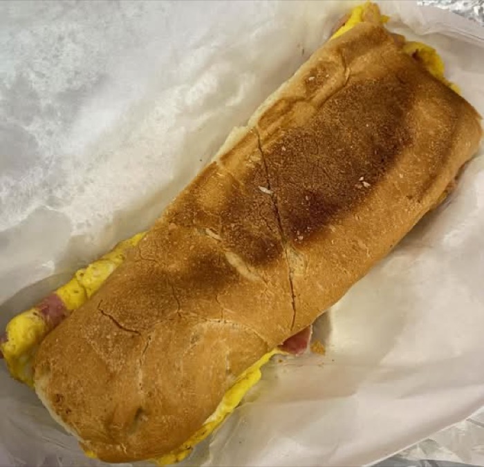 Ham, Egg & Cheese at Bia's Cafe Marianao — original photo